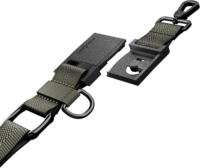 MAGEASY Universal Cell Phone Lanyard - Crossbody Phone Strap for iPhone 17 Pro Max & Most Smartphones, Magnetic Quick-lock System, for Men & Women | Utility (Concrete Gray)