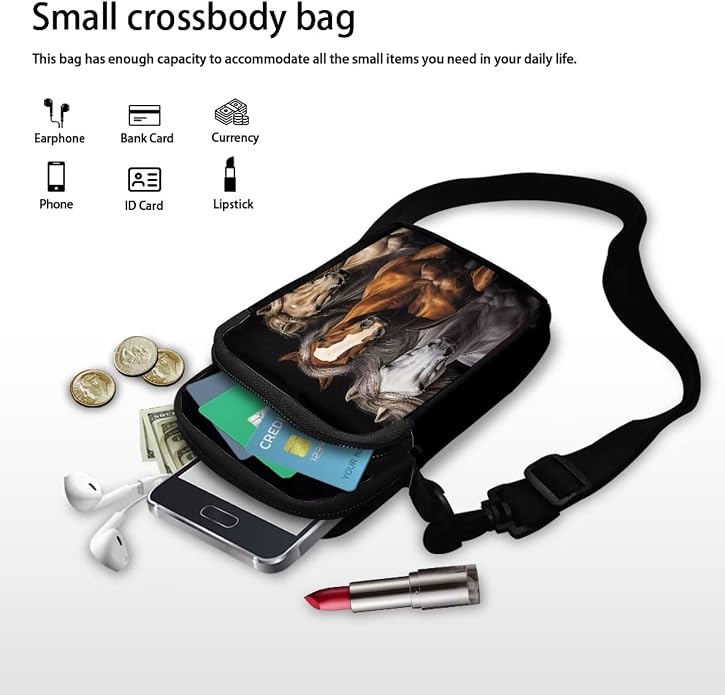 DISNIMO Small Crossbody Bags for Women Trendy Cross Body Cell Phone Shoulder Bags Purses with Adjustable Strap