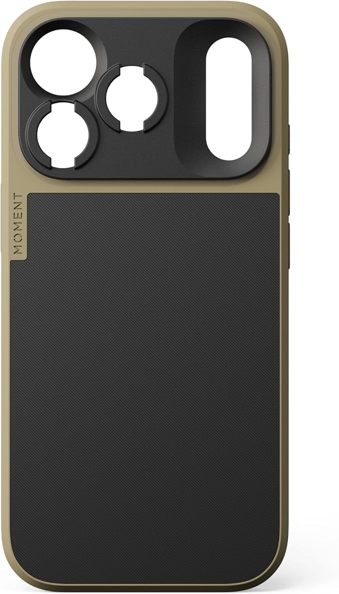 Moment Camera Case for iPhone 17 (Beige, iPhone 17 Pro)