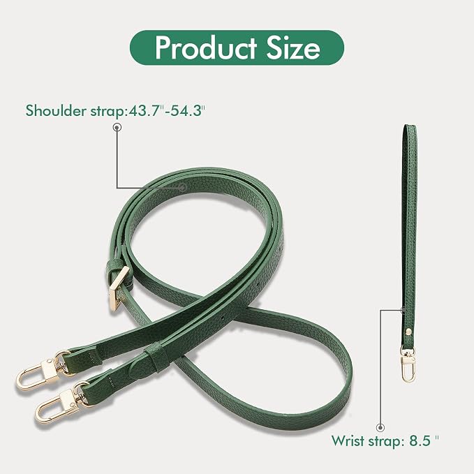 ZVE for iPhone 17 Pro Max Wallet Case Crossbody, Zipper Purse with Card Holder Wrist Strap for Women 6.9" Dark Green