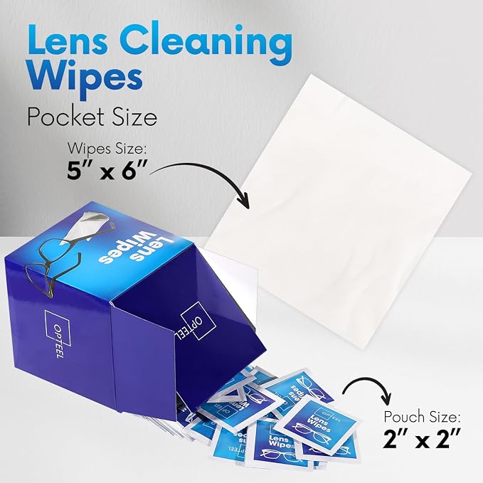 Screen Cleaner Wipes β Quick Dry, Streak-Free Screen Wipes for Electronics, Phones, Computers, Cameras, and All Lenses, Soft & Gentle, 300ct, Pre-Moistened & Individually Wrapped