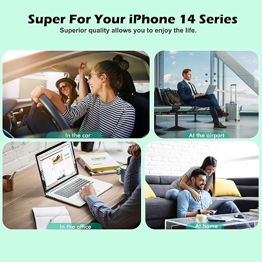 iPhone Charger Fast Charging for iPhone 14,2Pack Wall Block USB C Charger Plug with USB C to Lightning Charging Cable Compatible with iPhone 14/14 Pro Max/13/13 Pro Max/12/12 Mini/11/XS/X/8Plus/iPad