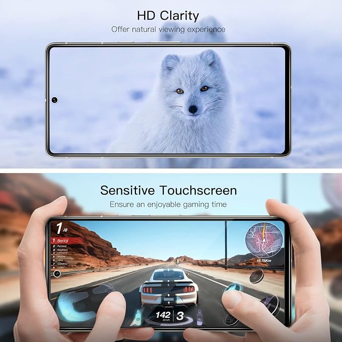 JETech Screen Protector for Google Pixel 7, 2+2 Pack | with Camera Lens Protector, HD Clear Tempered Glass, Anti-Scratch Protection, Easy Installation Tool