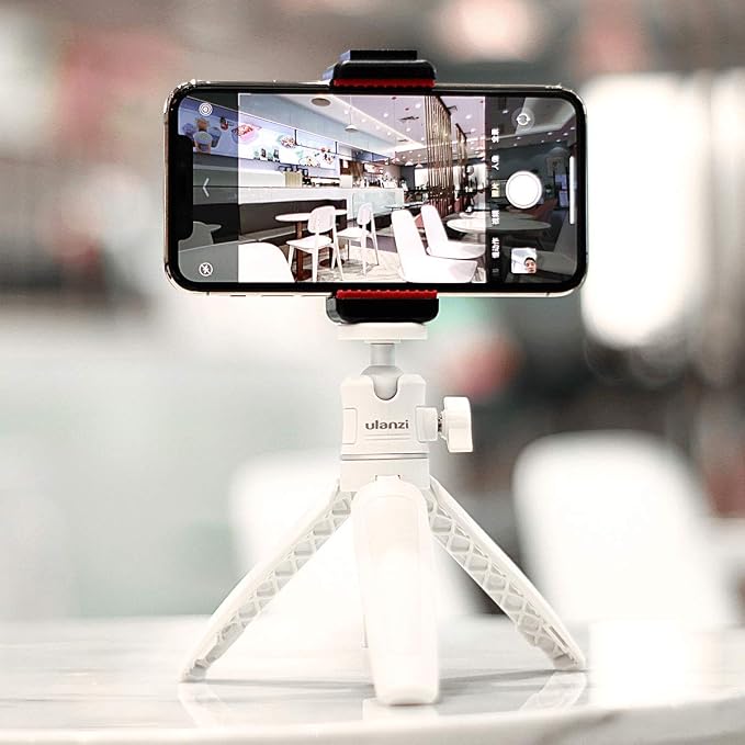 ULANZI Extension Pole Tripod, Mini Selfie Stick Tripod Stand Handle Grip for iPhone 13 Pro Max Samsung OnePlus Google Smartphone Canon G7X Mark III Sony RX100 DJI Osmo Nano Cameras Vlogging