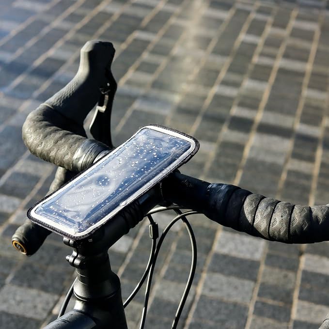 Shapeheart - Magnetic Bike Phone Holder, Anti Vibration, Waterproof Phone Holder for Bike, 360° Orientation