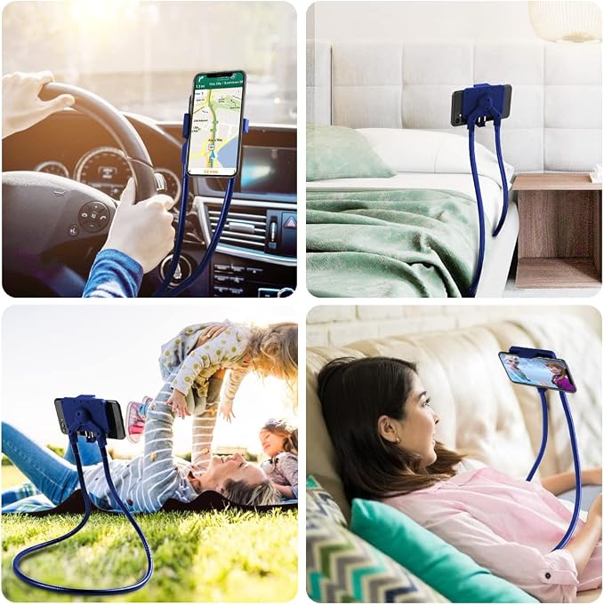 B-Land Cell Phone Holder, Universal Mobile Phone Stand, Lazy Bracket, DIY Flexible Mount Stand with Multiple Function