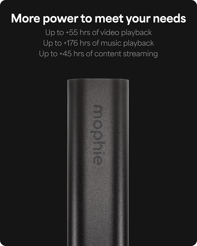 Mophie Powerstation Fast 10,000mAh Power Bank | Faster Charging | 30W, Multi-Device