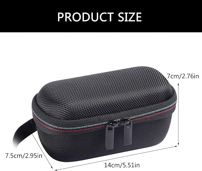 QMQJIA Hard Shell Travel Case for 65W 9600mAh Power Sources Protective Pouches Storage Bag Protections from Drop