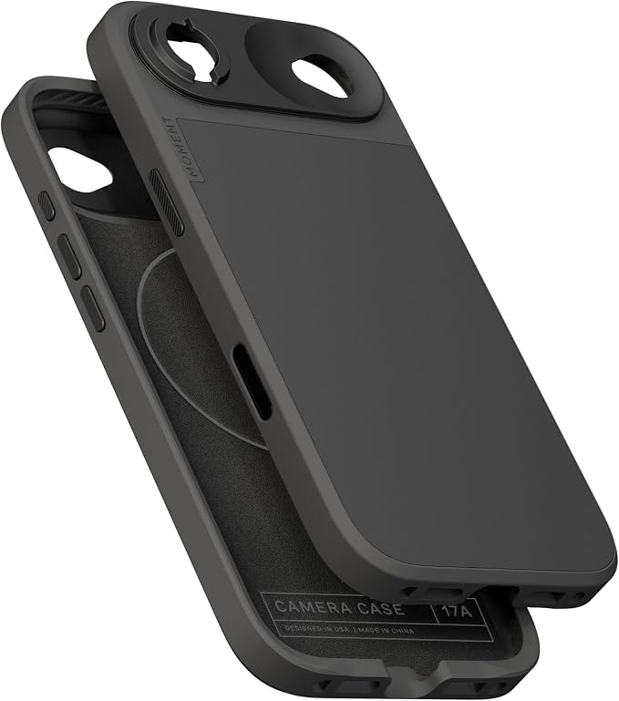 Moment Camera Case for iPhone 17 (Black, iPhone 17 Air)