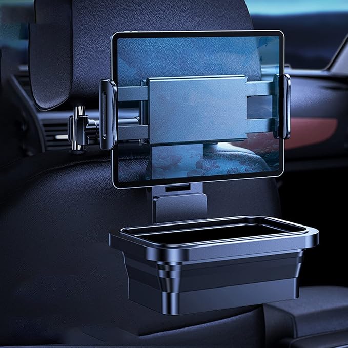 Car Headrest Mount Car Backseat for Seat Storage Rack Tablet Headrest Holder Adjustable for 4.7-9.7inchTablet