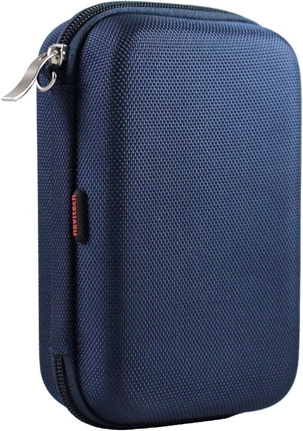 Navitech Dark Blue Power Bank EVA Cover/Case/Travel Case Compatible with CORNMI 10000mah Power Bank Portable External Battery Charger
