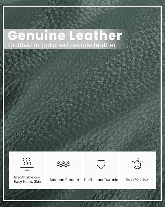 befen Genuine Leather Small Crossbody Bags for Women, Cell Phone Cross body Purse Bag with RFID Blocking Card Slots