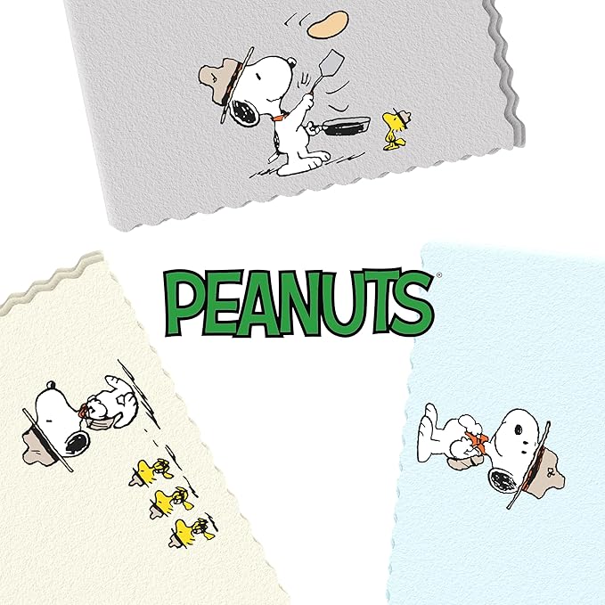 Microfiber Cloth & Glasses Wipes (9 Pack) Lens & Glasses Cleaning Cloth - Eye Glass Clean Cloths - Eyeglass Cleaning Cloths - Camera Lenses & Gadget Delicate Screens - Snoopy