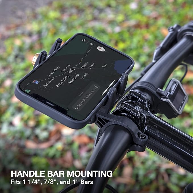 Scosche BMG1-SP HANDLEIT Pro Handlebar Bike Mount with 3.5” Adjustable Holder for Smartphone/Mobile Devices
