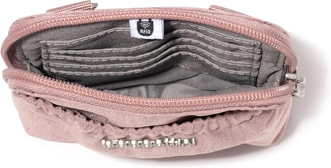 Baggallini Bryant Pouch Small Crossbody Bag for Women - Phone Purse with Crossbody Strap - Lightweight Crossbody Pouch