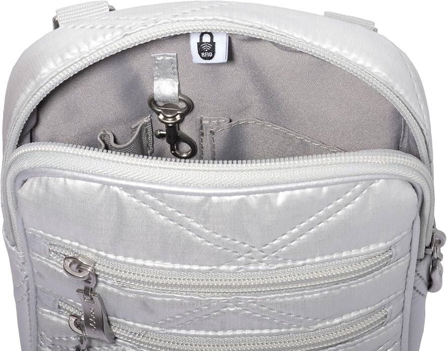 Baggallini Journey Crossbody Bags for Women 9x6 Small Lightweight Travel Handbag W/RFID
