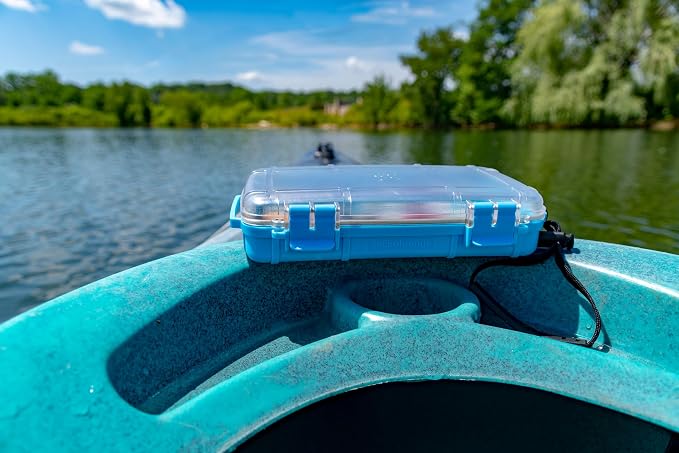 geckobrands Waterproof Dry Box with Silicone Liner – Durable, Dust-Proof, Crush-Proof Storage for Electronics and Gear