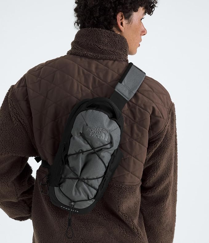 THE NORTH FACE Borealis SIing Bag | Crossbody Adjustable Strap, Water Repellent Finish, Multiple Compartments, Tablet Sleeve