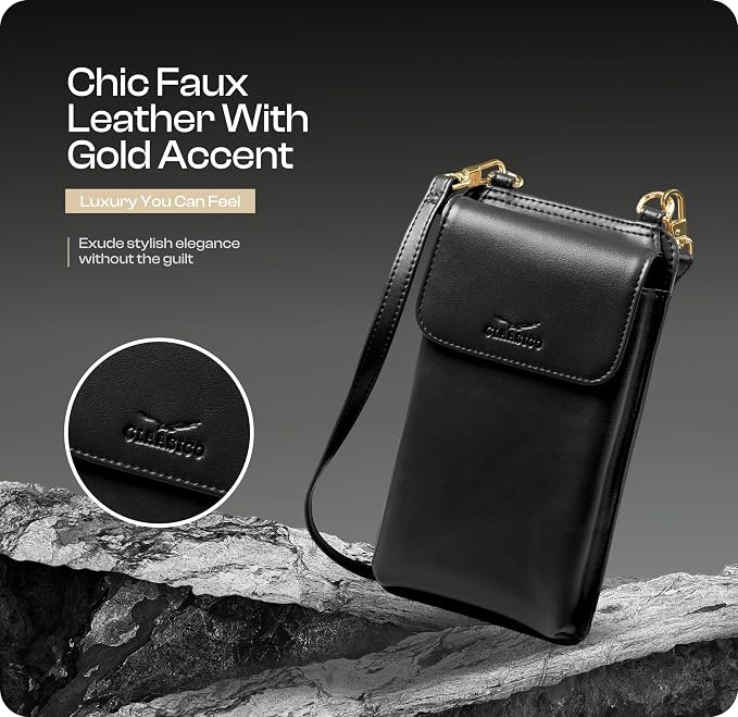 Claasico Crossbody Phone Purse for Women β RFID Phone Case Wallet w/Magnetic Closure & Separate Zipper Pocket Crossbody Bag