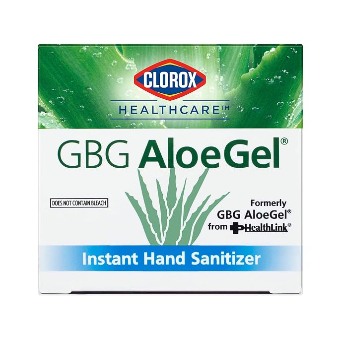 Clorox Healthcare GBG AloeGel Hand Sanitizer Refill Bag in a Box - Moisturizing Hand Sanitizer Gel with Aloe Vera and Vitamin E - Gel Soothes & Moisturizes Hands - For Use With Dispenser, 27 Fl Oz