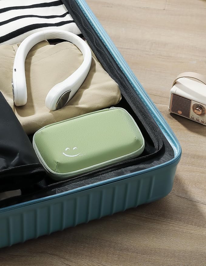 Travelkin Travel Cord Organizer, Cable Organizer For Electronic Accessories | Small electronics organizer,charger organizer travel case, lightweight tech pouch for Card,Usbs, travel essentials
