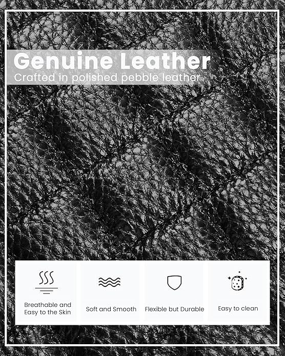 befen Genuine Leather Small Crossbody Bags for Women, Cell Phone Cross body Purse Bag with RFID Blocking Card Slots