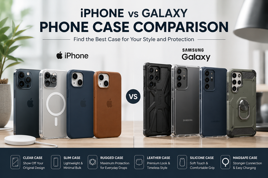 iPhone vs. Samsung Galaxy Phone Cases: Which Style and Protection Are Right for You?