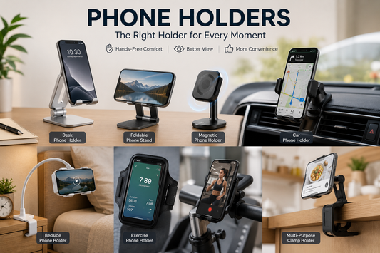 The Ultimate Guide to Phone Holders: Choosing the Right One for Every Situation
