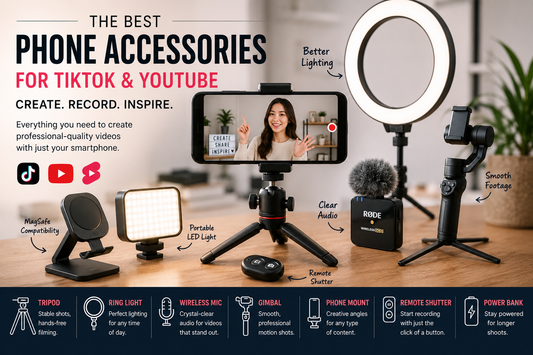 The Best Phone Accessories for TikTok and YouTube Content Creators