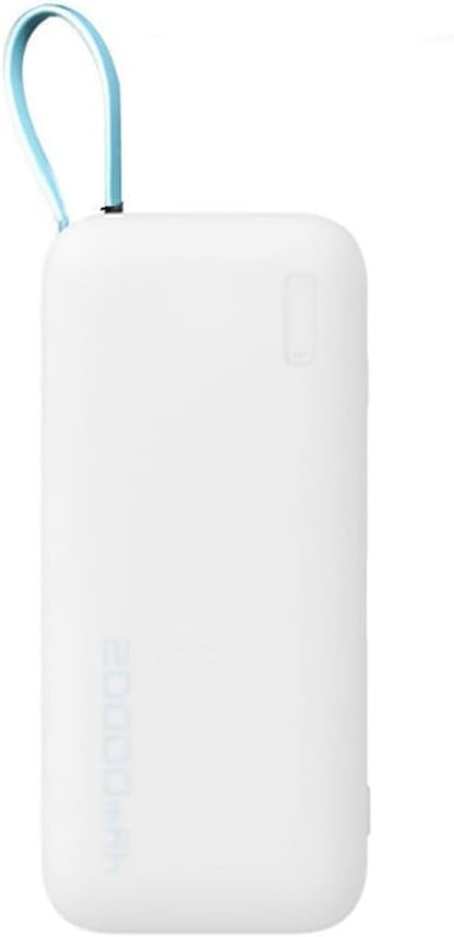 Mobile Power Silicone Case for CUKTECH CP25 20000mah 55W Power Bank Protective Case Power Source Sleeve (Transparent)