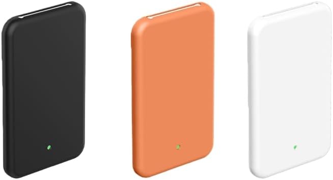 All-Round Protection Silicone Sleeve for AirMagSafe Protective Soft Skin-Friendly Dustproof Anti-Scratch Shockproof Drop-Resistant Cover Case Accessories (Orange)