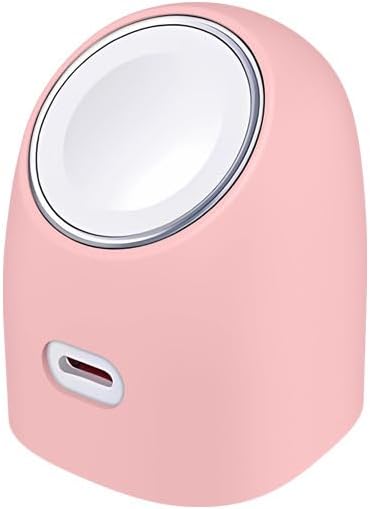 Silicone Protective Cover Compatible with Torus Big Eye 45W Charger, 1.0mm Thick Shockproof Case for Dust & Drop Protection During Daily Use (Pink)
