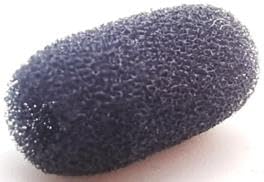 15 Pack Mini Lavalier Foam Cover Windscreen for Countryman E6 and Other Headset Lapel Microphones (Black)