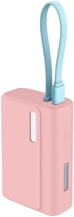 Soft Silicone Protective Sleeve for CukTech CP13 All-Around Protection Cover Case Anti-Scratch Shockproof Drop-Resistant Anti-Bumps Damage-Proof Dust-Proof Shell Accessories (Pink)