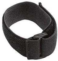 Universal Elastic Adjustable Sport Armband Strap for All Models of iPod with Silicone or MP3 or Leather Case and Multifunctional Outdoor Arm Bag with Armband Slots (1-Pack, Black)
