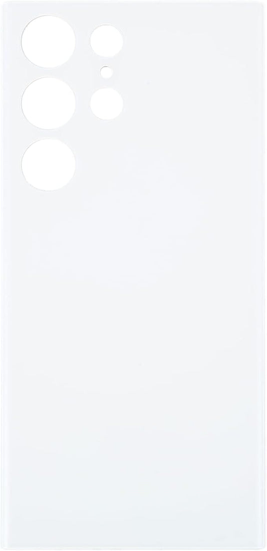 Back Panel Replacement for Galaxy Galaxy S23 Ultra 5G SM-S918B Easy On Installation Battery Cover (White)