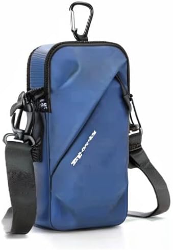 Prime Comfort Phone Holder Armband, Small Crossbody Shoulder Holsters Bag with Arm Band, Fits iPhone and Android, Use for Running, Walking, Hiking & Biking (6.7 Inches, Blue)