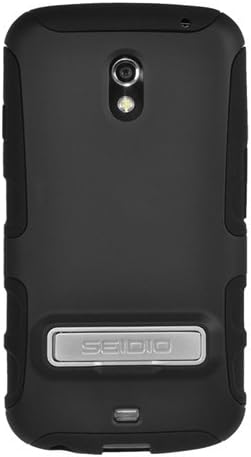 Seidio CSK3SSGNLKX-BK DILEX Extended Case with Metal Kickstand for use with 2100/2000mAh Extended Life Battery for Samsung Galaxy Nexus - Black