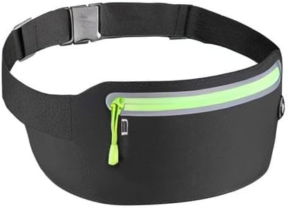 Running Belt,Slim Running Fanny Pack Waterproof Runner Workout Exercise Phone Waist Pack Belt Pouch Bags for Women Men iphone Gym