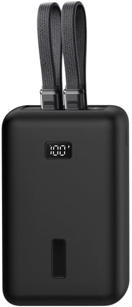 Soft Durable Protective Sleeve for Anker Zolo 20000 mAh 30W Case Dust-Proof Anti-Scratch Shockproof Bump-Resistant Damage-Proof Full Protection Cover Shell Accessories (Black)