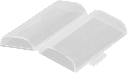 Heyiarbeit AAA Battery Organizer Box PP Battery Storage Case Battery Holder Storage for Carrying Battery Transparent 5Pcs