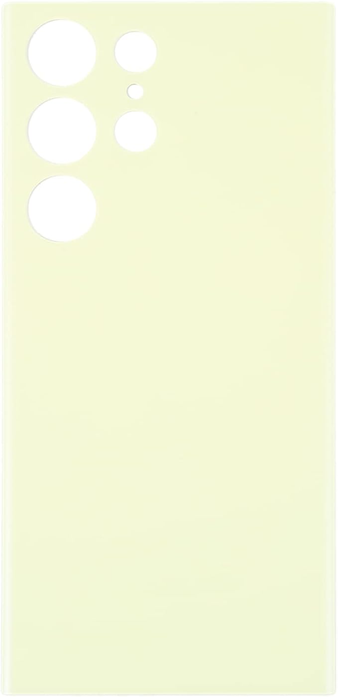 Back Panel Replacement for Galaxy Galaxy S23 Ultra 5G SM-S918B Easy On Installation Battery Cover (Beige)