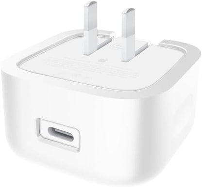 Suitable for Apple 40W Dynamic Power Adapter Protective Case, Minimalist Solid Color 40W Charger Soft Shell, Skin - Friendly Silicone, Drop - Proof, Scratch - Proof Shell (White)