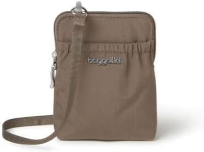 Baggallini Bryant Pouch Small Crossbody Bag for Women - Phone Purse with Crossbody Strap - Lightweight Crossbody Pouch