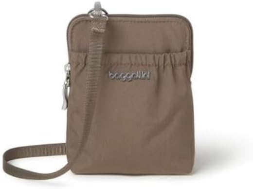 Baggallini Bryant Pouch Small Crossbody Bag for Women - Phone Purse with Crossbody Strap - Lightweight Crossbody Pouch