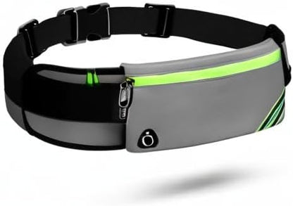 USHAKE Running Belt with Bounce-Free Pouch for iPhone and Samsung Galaxy - Ideal for Running, Walking, Cycling, and Gym Workouts