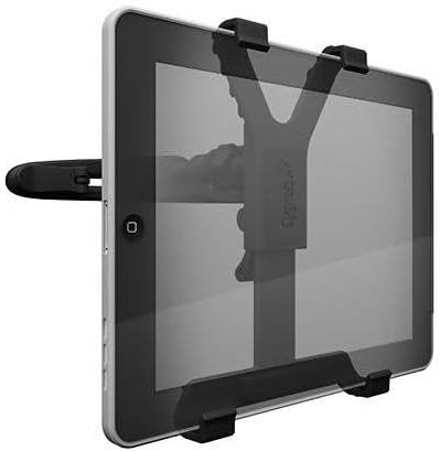 Car Headrest Mount Holder Seat Back Compatible with Samsung Galaxy Tab S9 FE/S7 FE/S9 FE Plus, Cradle Swivel Tablet Dock