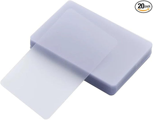 20 Piece Ultra Thin Plastic Opening Card Repair Tool for Mobile Phone Laptop Tablet Disassemble LCD Screen Opener Remover