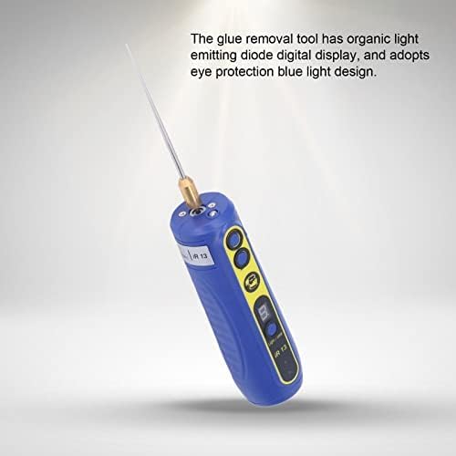 Electric Dry Glue Removal Tool for Mobile Phone Screens, 4-Level Adjustable Portable LCD Screen Cleaner