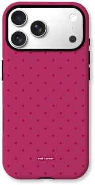 Anqrp 360° All-in-ONE Stand Case for iPhone 13 Pro Case with Rotatable Magnetic Kickstand Ring Holder, Compatible with MagSafe, MIL-Grade Shockproof iPhone 13 Pro Phone Case,Hot Pink